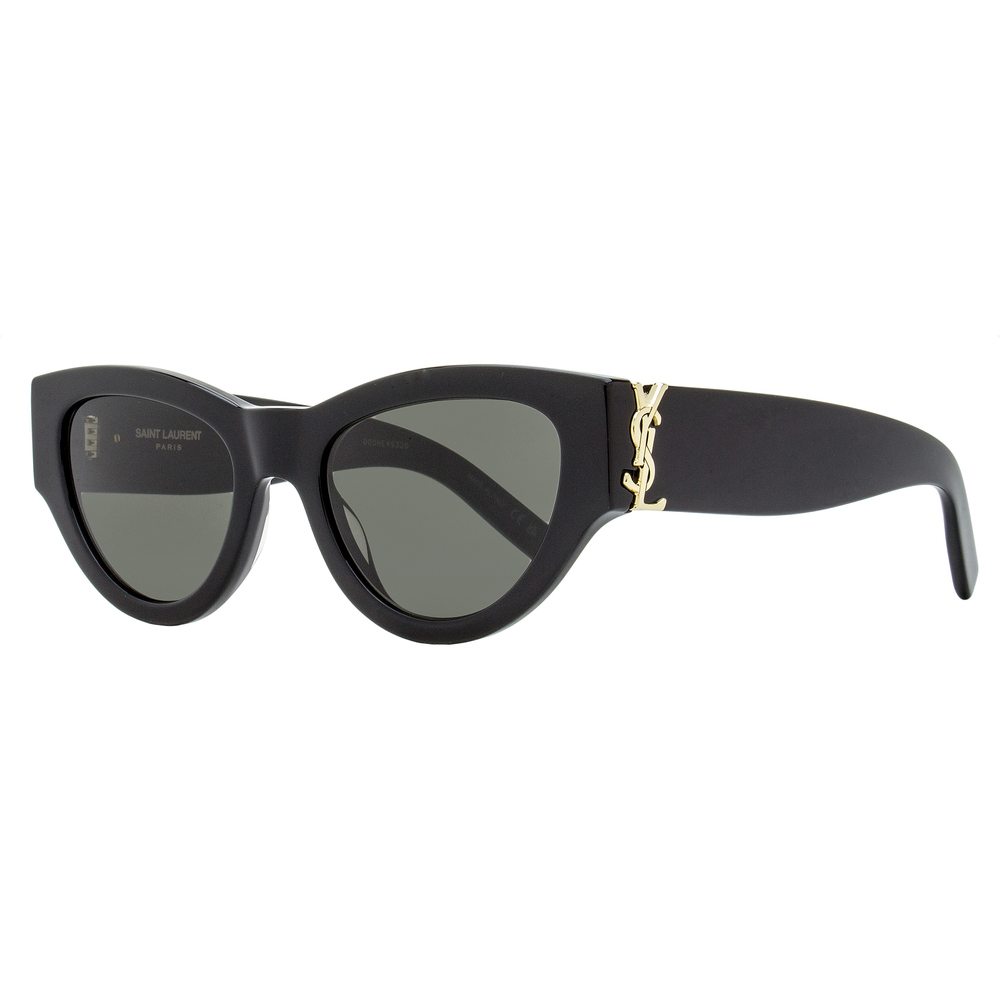 Saint Laurent Monogram Sunglasses SL M94 001 Black 53mm